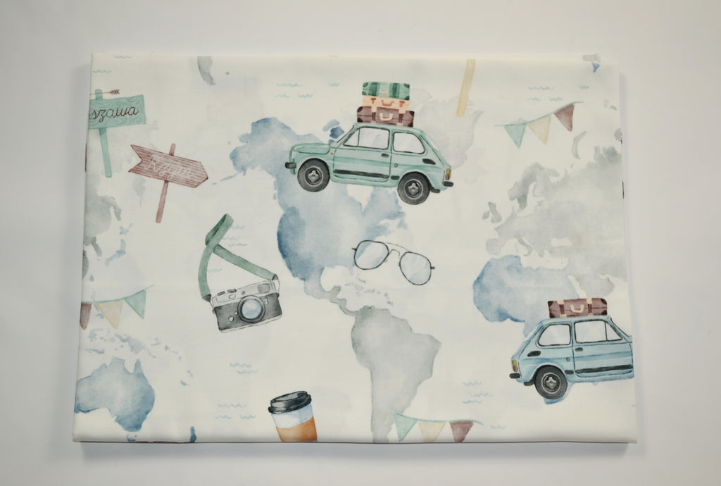 Cars on the world map