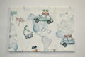 Cars on the world map