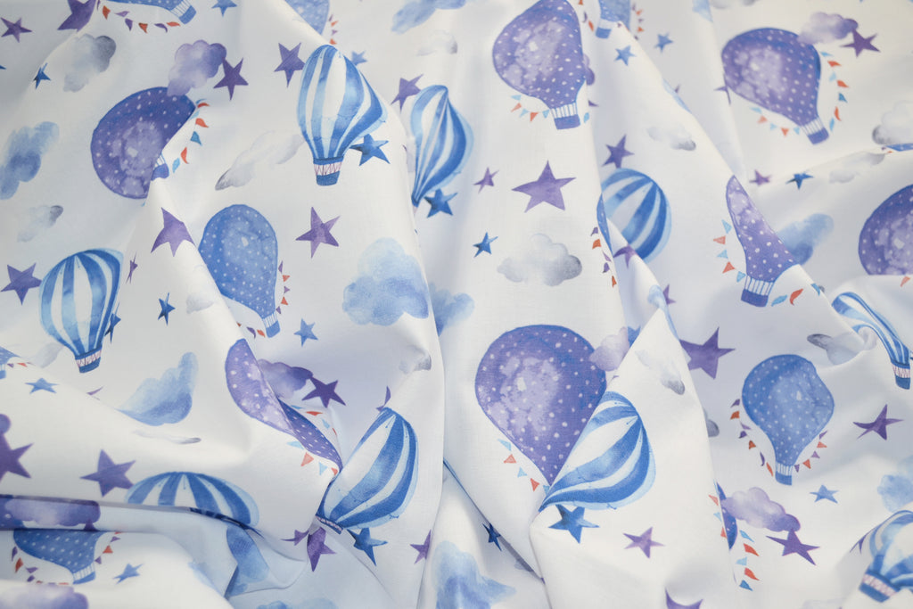 Blue balloons