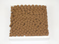 Ribbon with pompoms 20 mm Brown