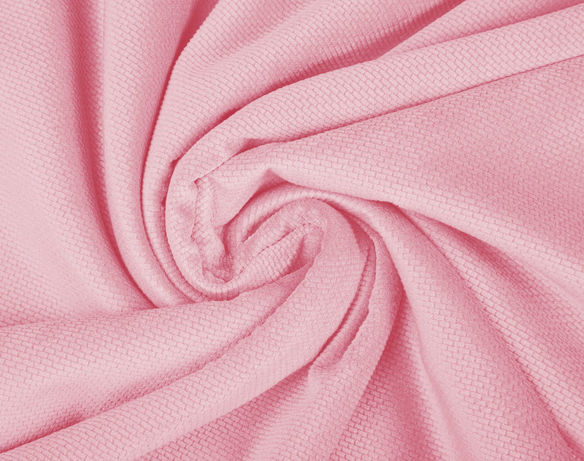 Velvet soft pink blushing bride